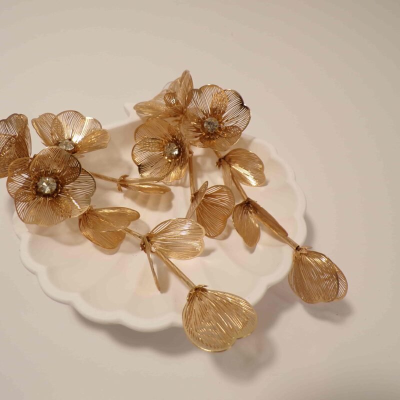 GOLD EARRINGS-HERA