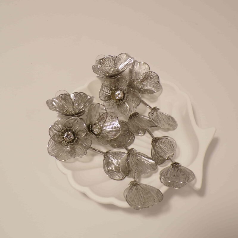 SILVER EARRINGS-HERA