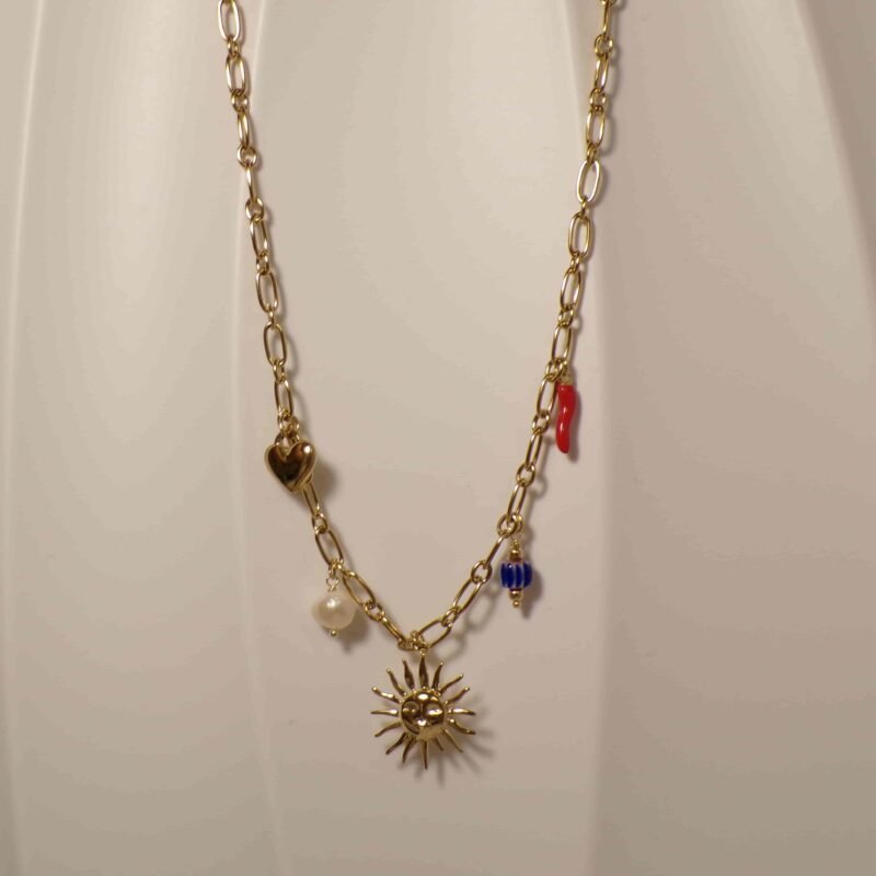 CHARM NECKLACE-HELIOS