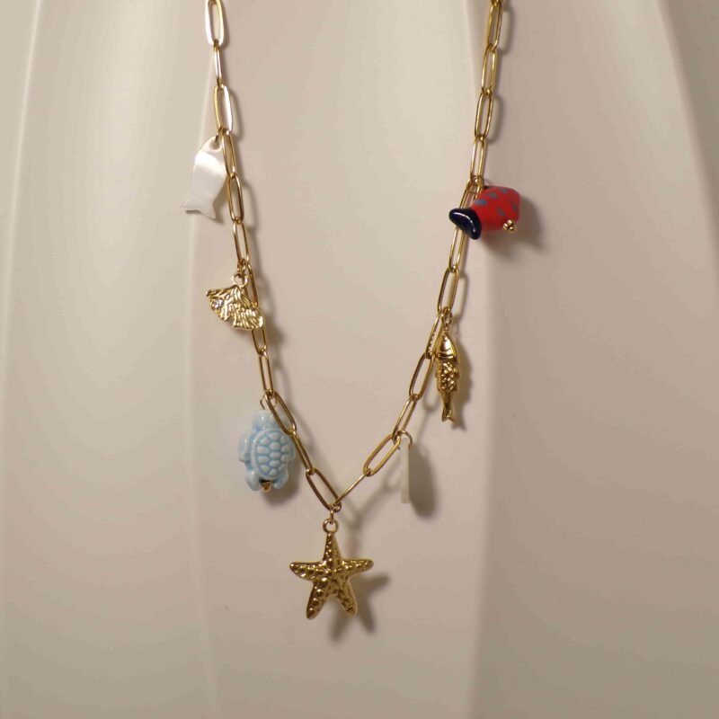 CHARM NECKLACE-ASTERIAS